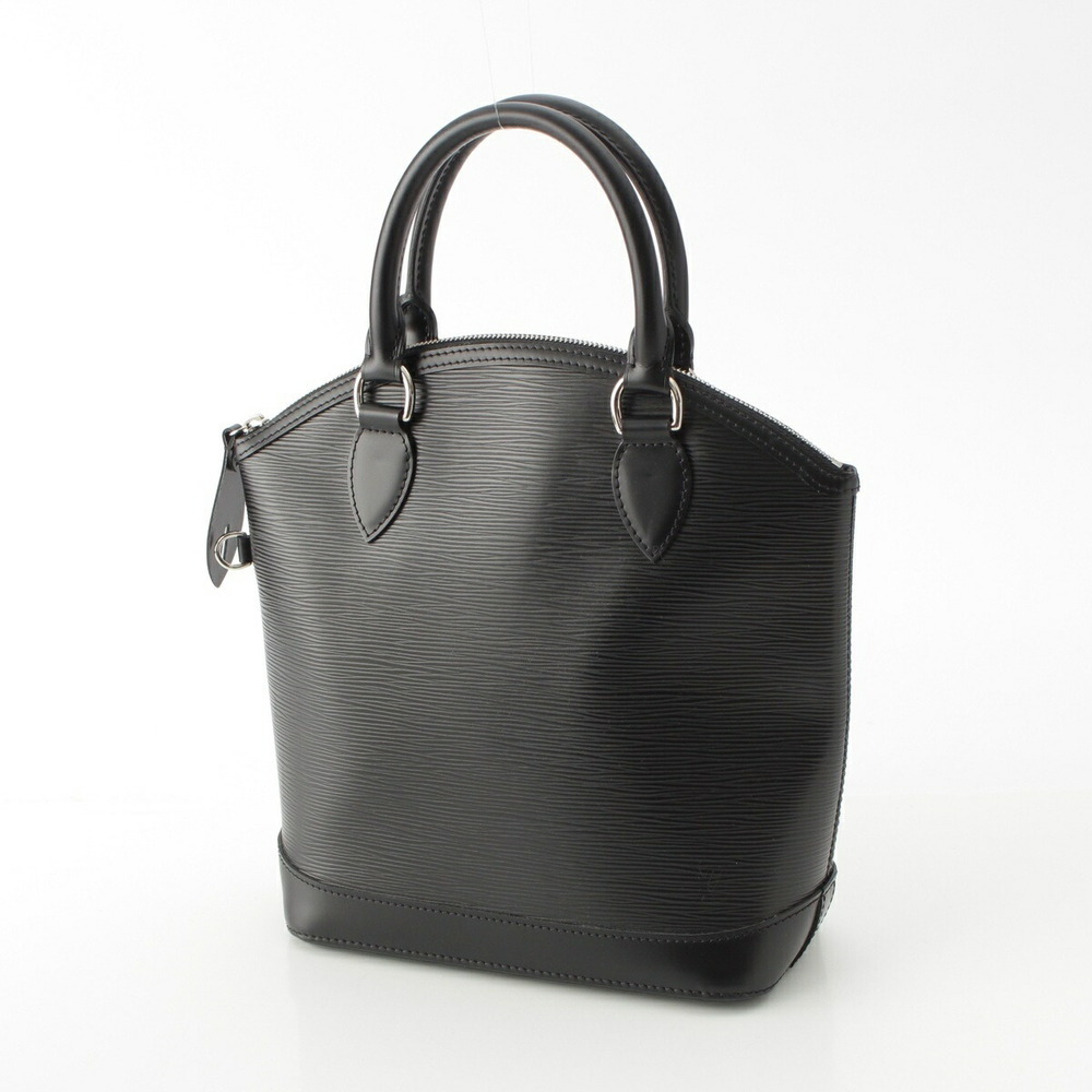 Louis Vuitton Handbag Lockit Epi Black Leather Grained